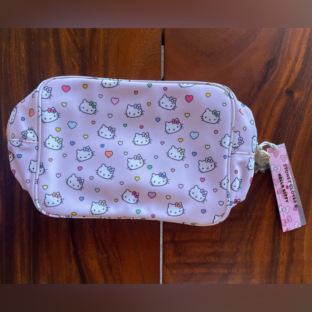 Stoney Clover Lane x Hello Kitty large nylon pouch